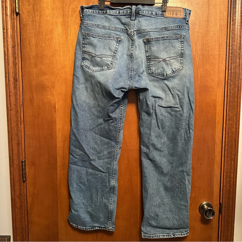 Levi Strauss‎ Signature Jeans Boot Cut Loose Fit 36 x 30
